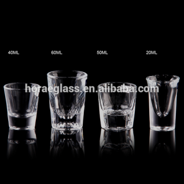 Crystal glass thick-soled wine shot glass