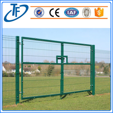 Square Post Curved Welded Wire Mesh Pagar