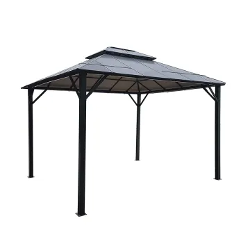 Folding Roof Window Awning 3X3M Polycarbonate Sunshade Gazebo