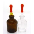 Amber Glass Dropping Bottle with Pipette 30ml