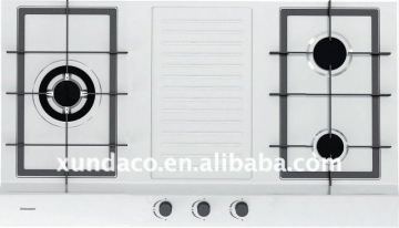 gas cooker hob and hood
