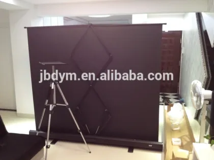 portable floor projector screen projection screen