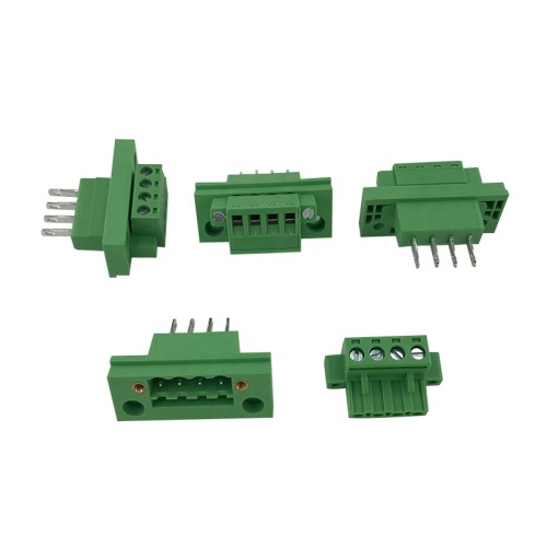 5.08mm pitch through wall terminal block wire connectors