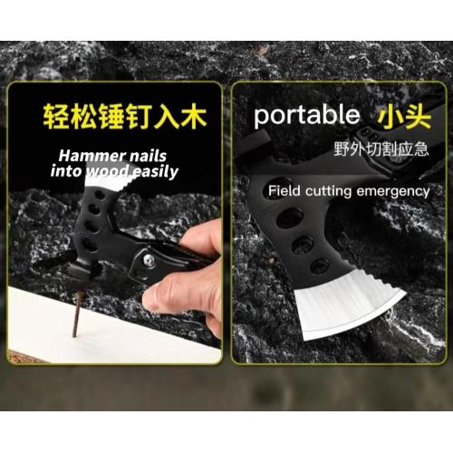 Outdoor Multi-Tool Combination Stainless Steel Pounding Axe