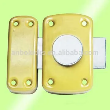 euro cylinder lock with push button