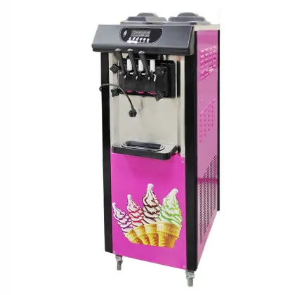 Home Use Fresh Ice Cream Machine for Raw Pulp Refrigeration