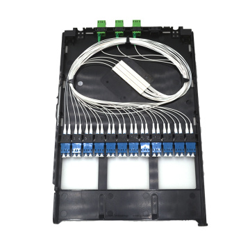 2U 288F MPO-LC-Patch-Panel mit hoher Dichte