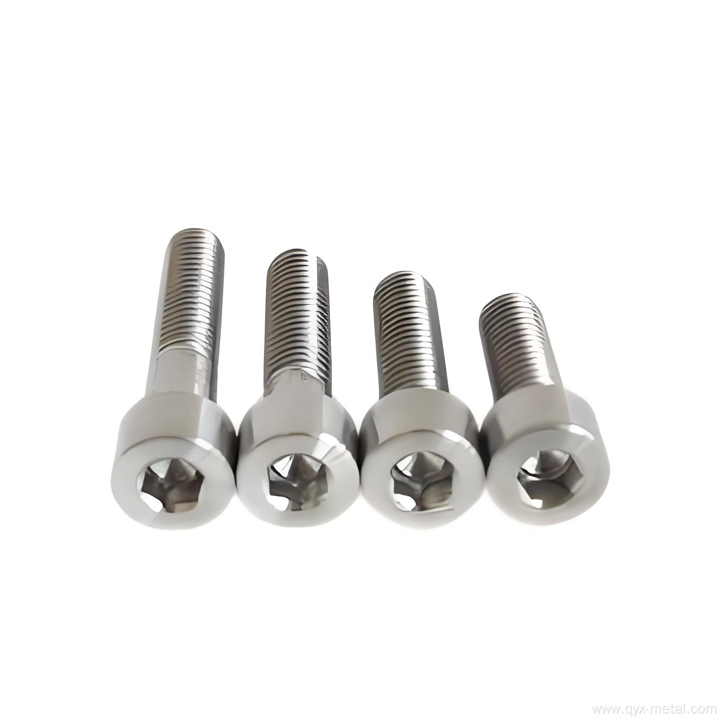 High Precision Corrosion-resistant Titanium Alloy Fasteners