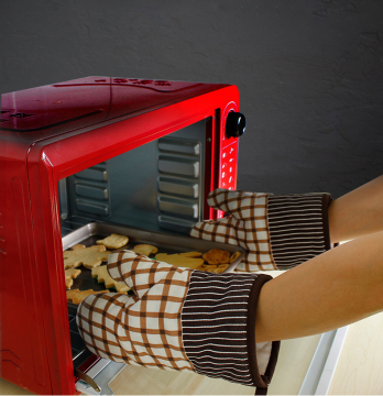 Thicken oven gloves for home use