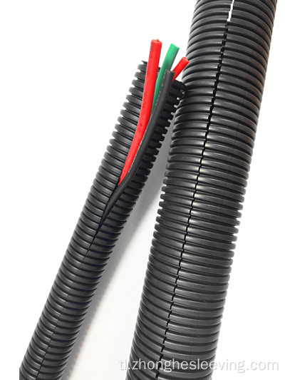 Flame retardant corrugated electrical conduit