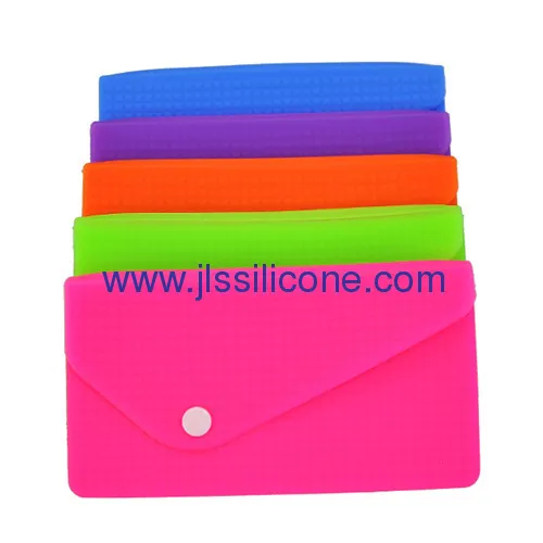 Envelope Shaped Silicone Wallet Bag 