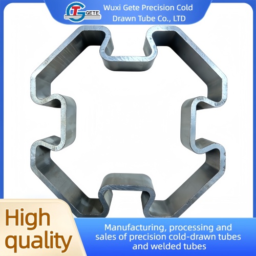 Tubo resistente à corrosão com formato irregular