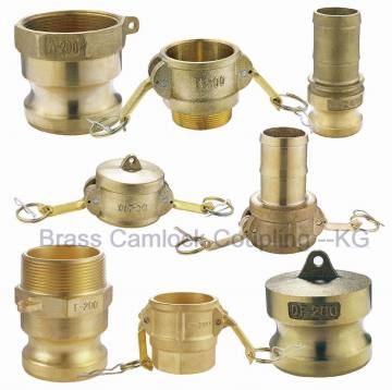Brass camlock coupling