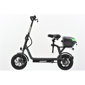 high quality two wheels e scooter with seat