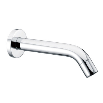 Brotta d'acqua rotonda in ottone cromato a parete