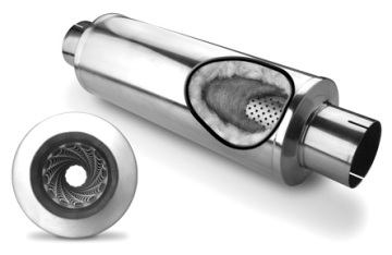 4" Stainless steel muffler