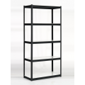 Black Metal Light Duty Storage Racks Steel Shelving