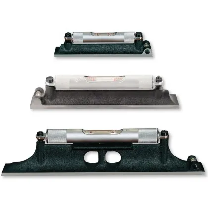 Starrett 98-4 Machinist Level with Ground and Graduated Vial