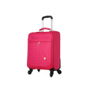 Pink PU Luggage Bagrol troli