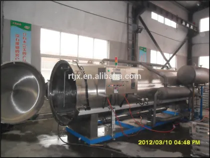 Double door autoclave steam sterilizer