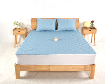 Quilting Nylon Cooling Fabric Waterproof  Mattress Protector