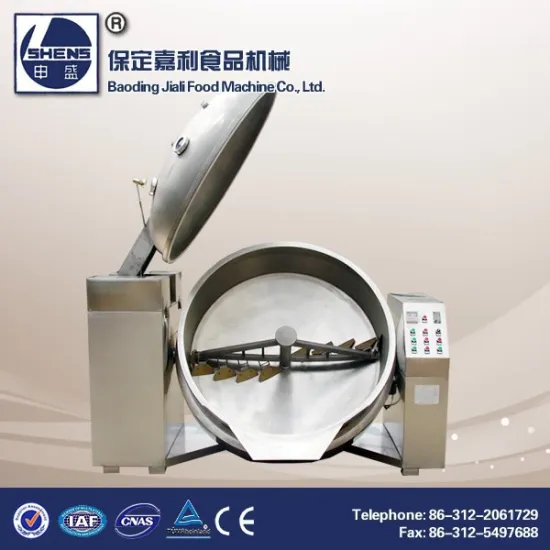 200L Industrial electric heating apple sauce mixing equipment