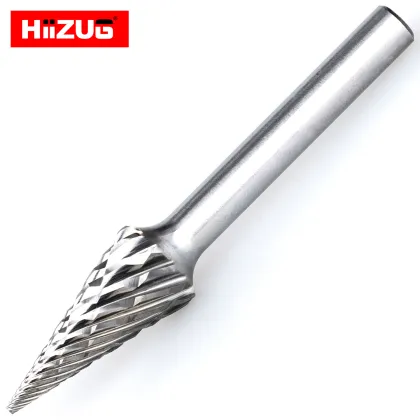 M-Type Carbide Rotary Files for Cast Iron Cutting - 6mm & 6.35mm Shank Diameter Carbide Burrs for Dremel