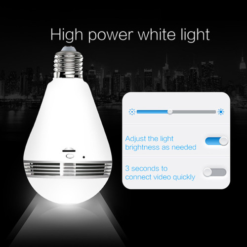 Fisheye 360 Degree Hidden Security IP Camera