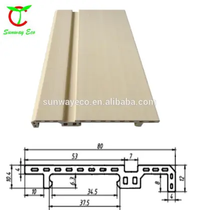 Hot sale Sunway good quality WPC floor plintch