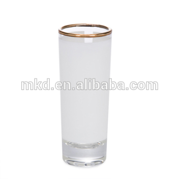MEIKEDA 2.5OZ White Blank sublimation glass mugs