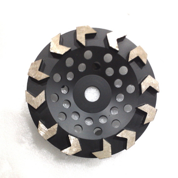 Arrow Segmented Diamond Cup Wheel
