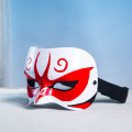Máscara de cosplay de anime branco vermelho Nano Core