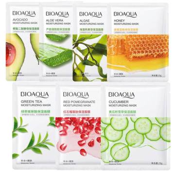 Masks หน้าผลไม้ส่วนตัว OEM มาสก์แผ่นความชุ่มชื้นเกาหลี