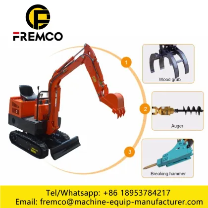 Small Excavator with Famous Brand Engine