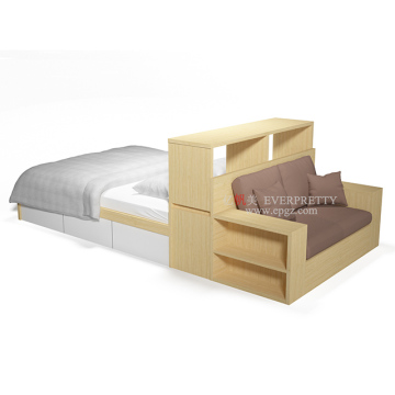 Wholesale Cheap Price Durable Wooden Hotel Hot Sell Bedroom Furniture Bed