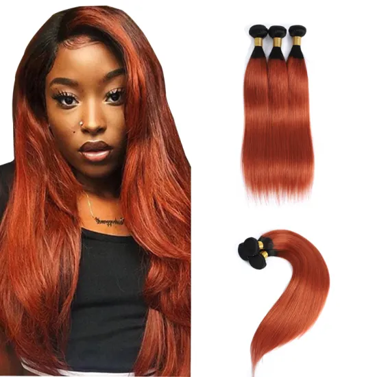 T1B/350 Brown Ombre 10a Wholesale Hair Vendors Virgin Bundles in Bulk with Closure Straight virgin human hair bundle