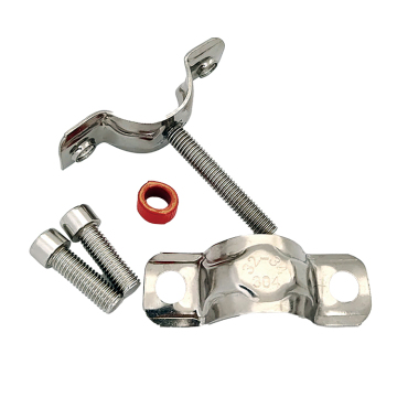 Quick Release Galvanized Stainless Steel Round Pipe Bracket Clamp