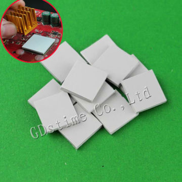 10x10mm 0.39"x0.39 Silicone Rubber Thermal Insulation Pad Pads
