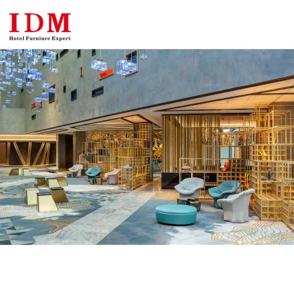 Strictly Safe Four Seasons Luxury Villa Resort Weather-Resistant Five Star Hotel Lobby Furniture Set