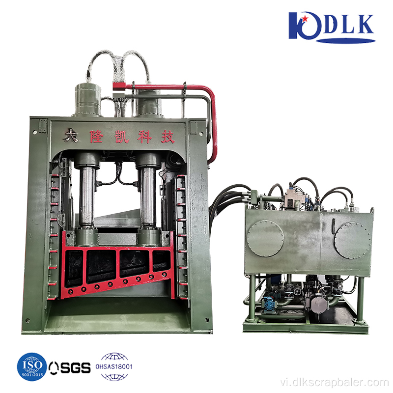 Ổ đĩa thủy lực cắt chất thải nặng