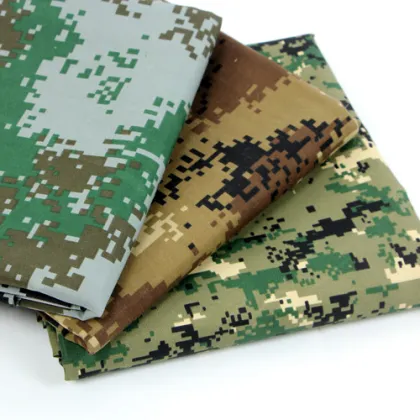 hunting camouflage cotton clothing print fabric