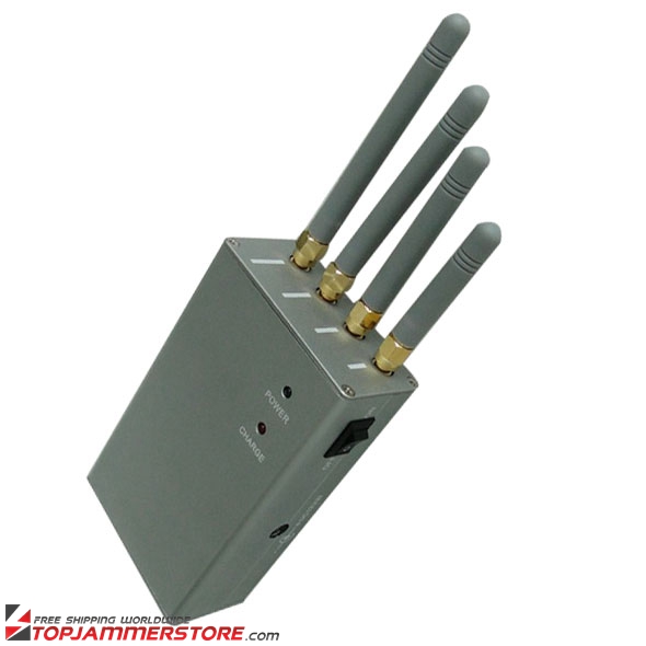 High Power Handheld Portable Cellphone Wireless Jammer-Omnidirectional Antennas