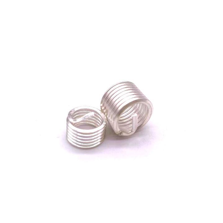 M4 Silver Plate Steel Wire Thread Insert
