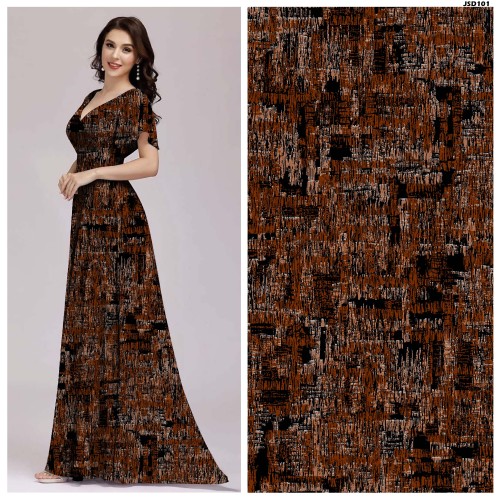 Good Quality Comfortable Custom Discharge Print Fabric
