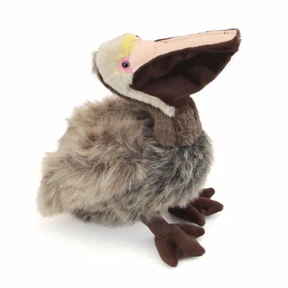 Vivid animal that look real, plush pelican toy