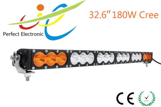 32' 180w 10W offroad cree led light bar,single row,jeep , car,4x4 and truck