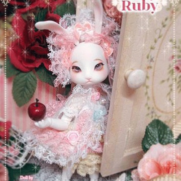 BJD Rabbit Ruby Ball-jointed Doll