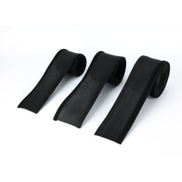 브레이드 후크 및 루프 슬리브 케이블 주최자