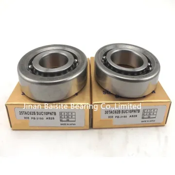 CNC Support Screw Bearing 25TAC62B Angular Contact Ball Bearing