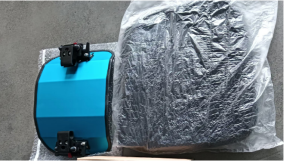 Comfortable wheelchair backrest